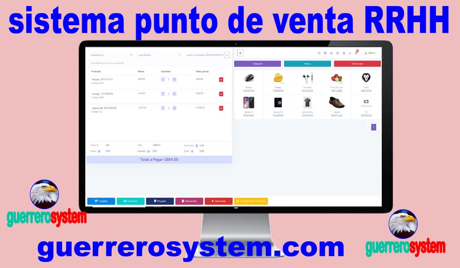 sistema punto de venta || POST